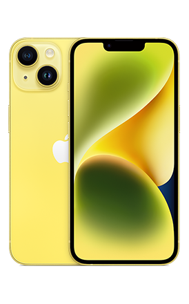 Apple iPhone 14 - Yellow - 128GB